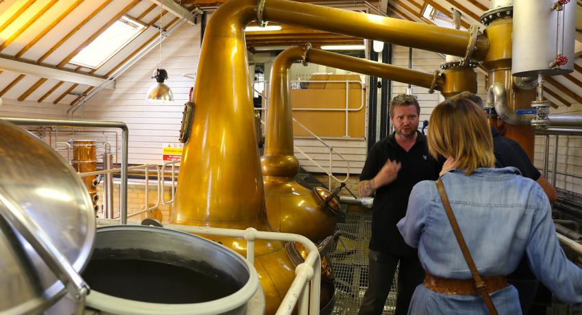 Cotswolds Distillery Production floor